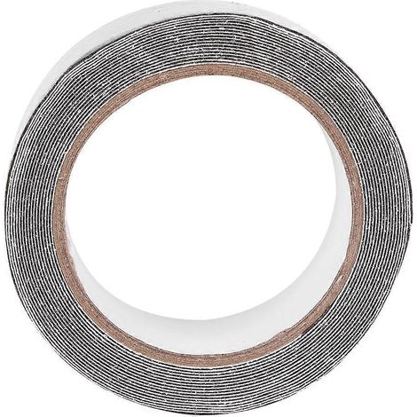 50 mm x 5 m Schwarzes, mattiertes, wasserdichtes, rutschfestes Klebeband, abriebfest, Klebeband, Aufkleber
