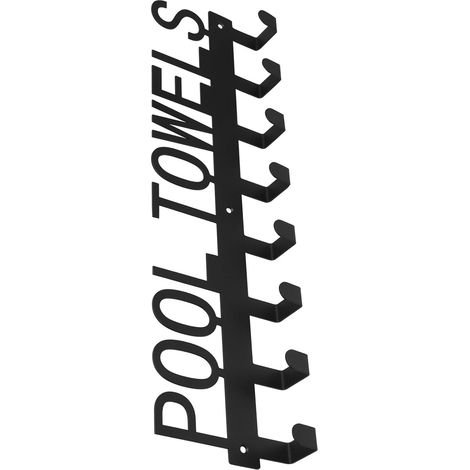 Crochet porte-serviettes de piscine Totority, d'extérieur, pour vêtements salle bain ou terrasse, (1/5)