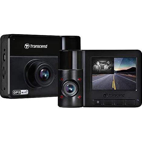 Transcend DrivePro 550B Full HD Wi-Fi Batteria Nero (1/5)
