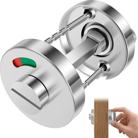 Rosace WC avec indicateur de signalisation en acier inoxydable 304 Ø 53 mm (1/4)