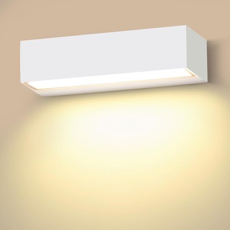 18W Appliques Murales LED Blanc 30cm LED Applique Murale Interieur 3000K Blanc Chaud Etanche IP65 Applique Interieur (1/5)