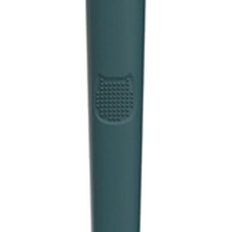 Brosse WC double face en plastique bicolore avec manche détachable forme patte de chat outil de nettoyage toilette maison vert (1/3)