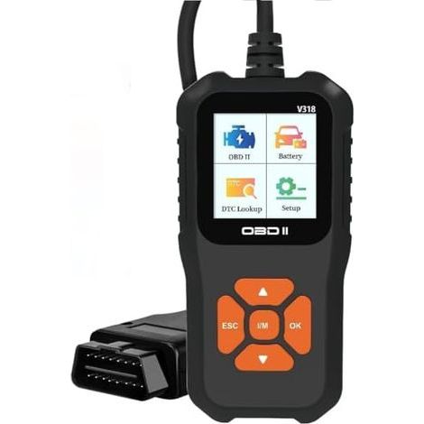 [JAMAIS UTILISÉ] OBD2 Diagnostic Auto Valise Voiture, OBD Diagnostique Auto Multimarque, Professionnel Diagnostic Voiture Système Moteur OBDII, Lecteur OBD Outils de Diagnostic Français Voiture pour L (1/5)