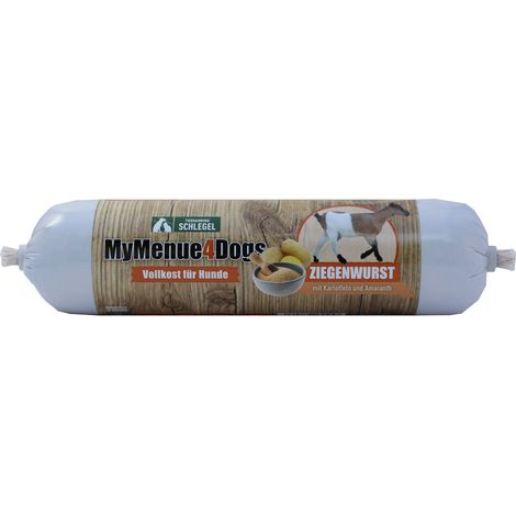 MyMenue4Dogs Hundefutter Ziegenwurst