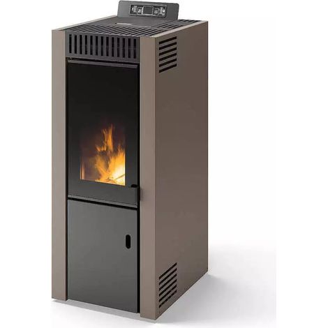 stufa a pellet pirox "isabel" tortora 8 kw (1/2)
