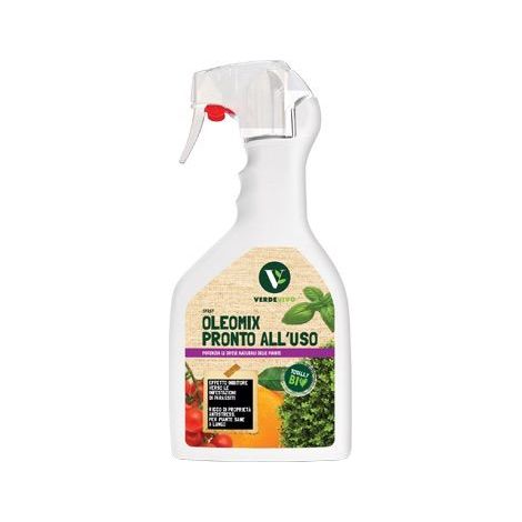 Insetticida spray per protezione piante da parassiti pronto all'uso flacone 750 ml Oleomix