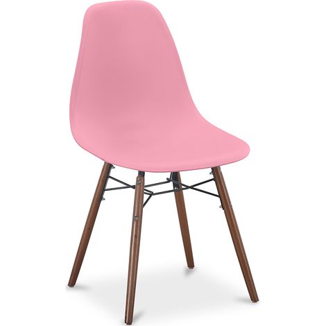 Sedie da Pranzo - Design Scandinavo - Gambe in Legno Scuro - Skögur
