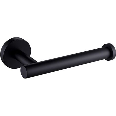 1er-Set Toilettenpapierhalter aus Edelstahl (schwarz) (1/5)