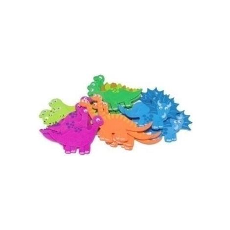 Adesivi in schiuma a forma di dinosauro, 20 pezzi