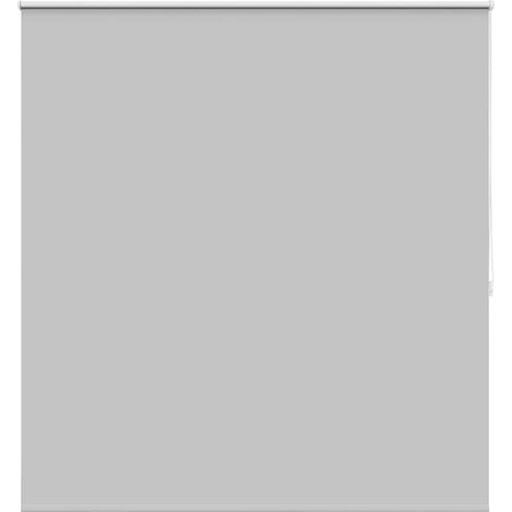 Roller blind blackout 144.4x175 cm Fabric Width 140 cm grey vidaXL