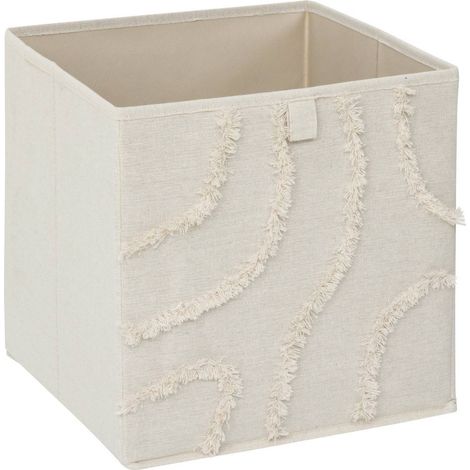 Mix n modul caja de almacenaje 31x31cm bali beige relieve - 5five