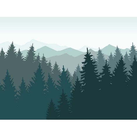 Poster Thème Deep In The Forest - 360 x 270 cm (1/3)