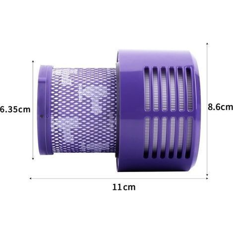 Filter für Dyson V10 SV12, Filter für Dyson Cyclone V10 SV12 Serie V10 Absolute/Animal/Total Clean/Motorhead Staubsauger, Ersatzfilterzubehör DY-969082-01 (4er-Pack) (1/4)