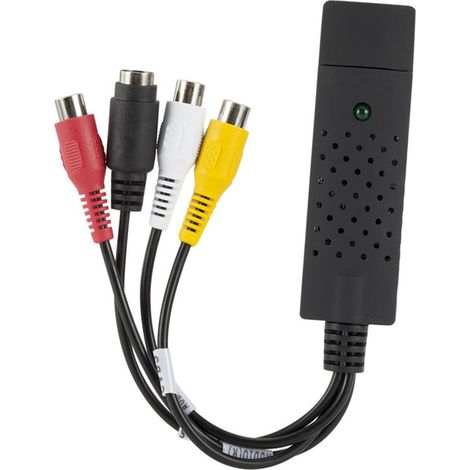 Carte de Capture vidéo USB pour PC TV Mac Windows Vista Compatible RCA vers USB Convertisseur vidéo (1/5)