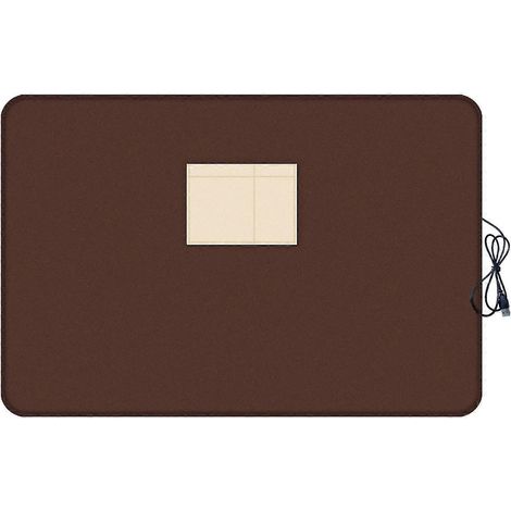 Manta eléctrica portátil USB de 5 V con calefacción para coche y oficina, ideal para invierno. (1/2)