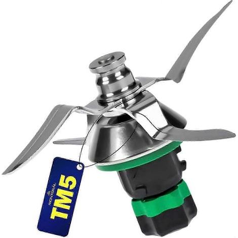 Jeu de couteaux de rechange avec joint pour ustensiles de cuisine Vorwerk Thermomix TM5 (1/5)