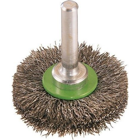Cepillo Circular Diam. 60 Mm Grosor Del Alambre 0,2 Mm Acero