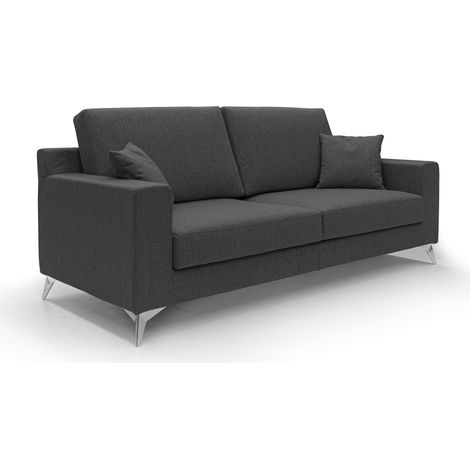 Michael Divano in tessuto impermeabile antimacchia T03 206 cm antracite