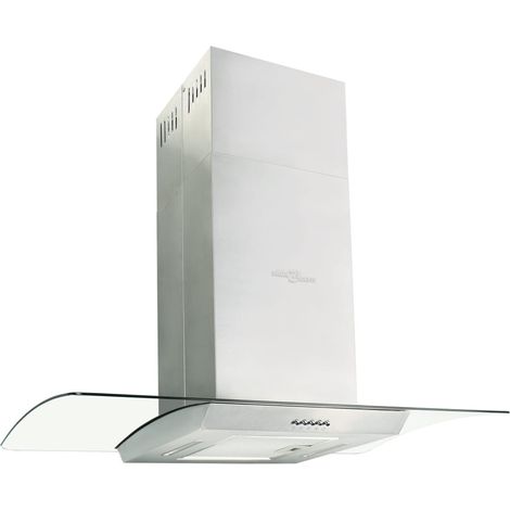 Campana isla 90 cm acero inoxidable 756 m³/h led 020005865