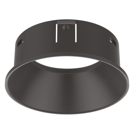 Riflettore Tondo A Incasso Contemporaneo Bento Metallo Nero (1/2)