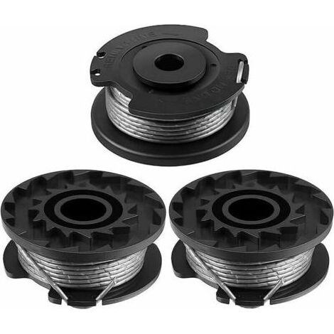 3 PiècesF016800569 Bobine et fil compatibles avec le remplacement, F016800569Bobine de Rechange de Tondeuse Compatible avec ART 23SL et ART 26SL (3pcs) (1/3)
