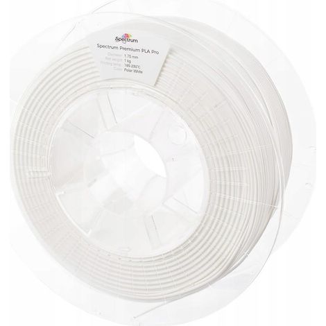 Filamento PLA Pro 3d-spectrum 1.75mm 1000g bianco (1/3)