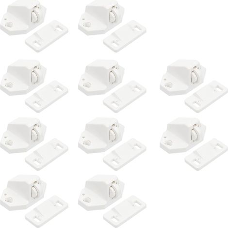 für Holztüren robuster Kunststoff 10er Set für Möbel und