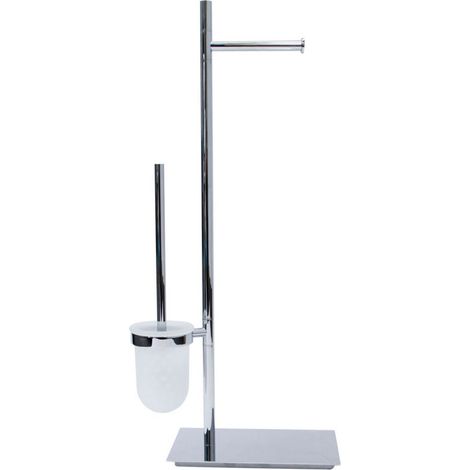 Inda - WC-Bidet-Bidet-Stehbett Chrom glänzend