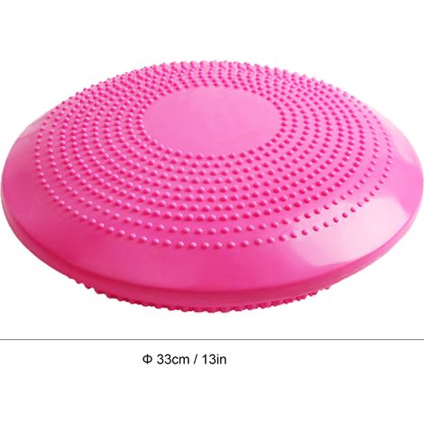 Pompe à main libre de coussin d'oscillation de stabilité gonflable de disque d'équilibre de Yoga de 33CM (1/5)