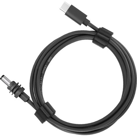 Câble d'alimentation USB-C vers CC pour satellite, 3 m (10 pi), 20 AWG, 100 W, étanche IP68, type C mâle vers CC mâle, pour une utilisation intérieure et extérieure. (1/5)