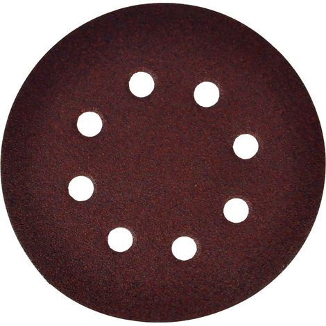 Flexovit Disco Abrasivo Velcrato 'P64E'    Mm 125 X 0 - Grana 40 Cf. 50 Pz