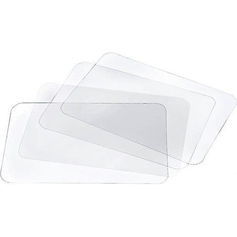 HONORNIC - Waschbare, hitzebeständige und rutschfeste transparente Platzsets (8 Stück) (1/5)