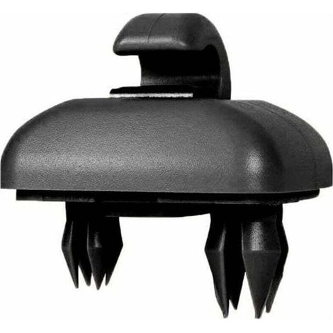 [JAMAIS UTILISÉ]  Auto-Sonnenblenden-Haken-Clips, kompatibel mit Audi A1 A3 A4 A5 Q3 Q5 (8E0 857 562) A7 B6 B7 B8 S4 S5, Schwarz
