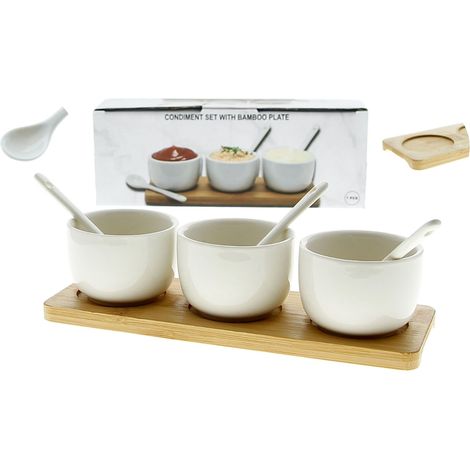 CIOTOLE CONTENITORI PER SALSA E SALSA SET 3 PEZZI (1/5)