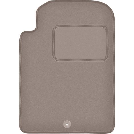 Tappetino in velluto per guidatore per: SsangYong Rexton III SUV (2013-) beige (1/5)
