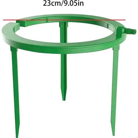 (23 cm) Goutte-goutte pour plantes, support à 3 pieds, anneau d'arrosage robuste, outil d'arrosage pour une distribution d'eau idéale (1/5)