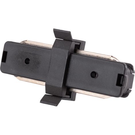 Conector Recto Carril Monofásico Negro [HO-PL218000RN] (1/3)