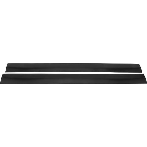 2 pièces Bande d'étanchéité pour joint de cuisinière, couvre-espace de comptoir, résistant à la chaleur, anti-huile, bande de remplissage pour four (Noir, 53 cm) (1/5)