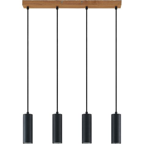 [NEUWERTIG] Lindby Maniva Pendelleuchte Deckenlampe Hängeleuchte Lampe Leuchte Gu10 Holz B-Ware (1/2)
