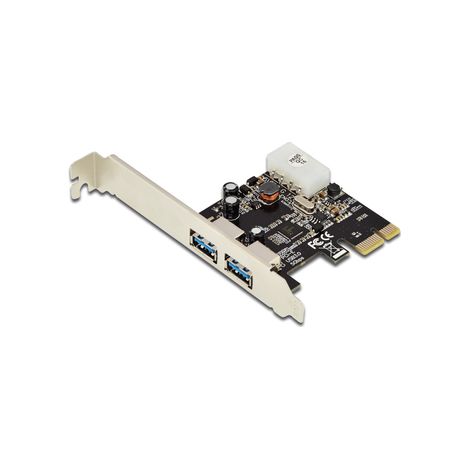 Digitus USB 3.0, 2 porte, scheda PCI Express Add-On