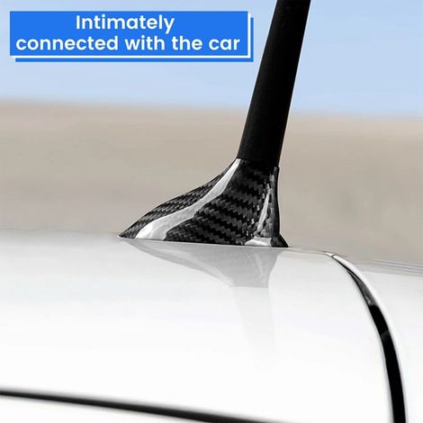 Suitable for 12+ Fiat 500 Abarth 595 genuine carbon fiber radome (1/4)