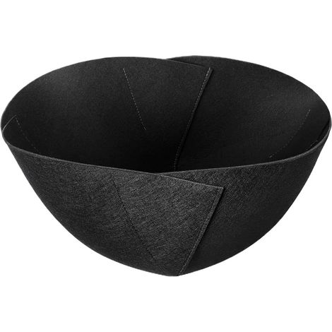 Doublure en tissu Protection des racines feutre haute densité Insert pour panier à plantes, terrasse (1/5)