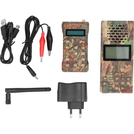Appeau électronique chasse oiseaux, appelant numérique avec télécommande, prise UE 110-220V, leurre sonore pour gibier à plumes