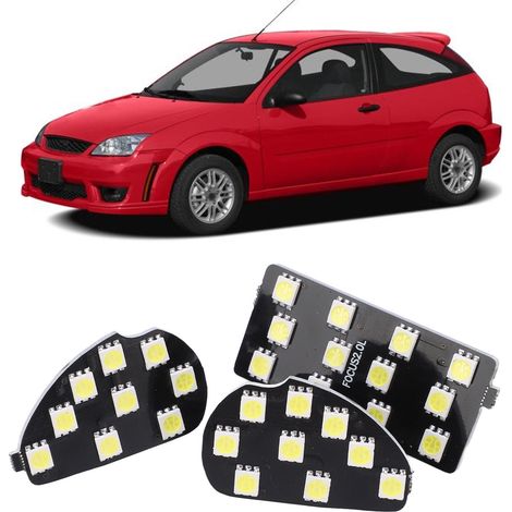 Lampe de lecture intérieure à lumière blanche pour voiture, compatible avec Ford Focus 2.0L 2007-2014 (1/5)