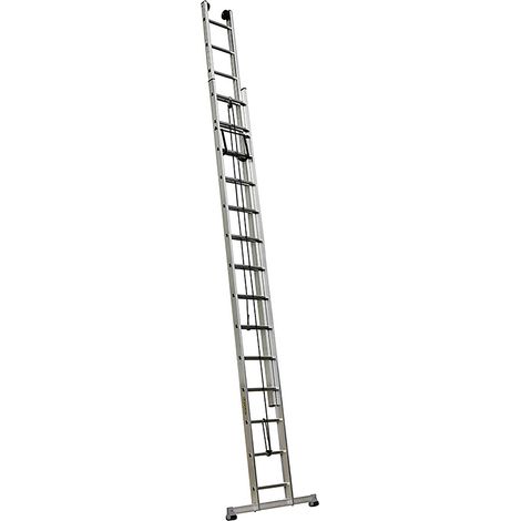 Centaure – Échelle coulissante 2 plans à corde 4m60/8m00 – Charge maximale 150kg – Conforme norme EN 131 – Fabriquée en France