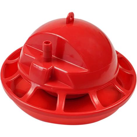 2pièces Lot de Abreuvoirs pour Poules Distributeur Automatique Eau pour Volaille Bol Alimentation Pratique (1/5)