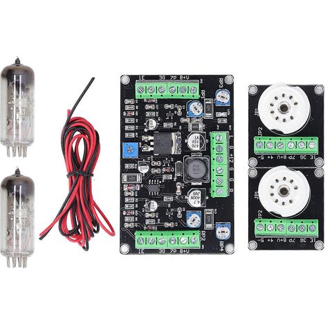 Kit de montage DIY pour module de commande de tube à vide, indicateur de niveau à deux canaux, 12 V CC (1/4)