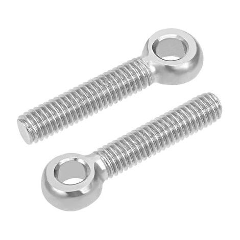 5pcs M6x30mm 304 Stainless Steel Eye Lifting Shoulder Machine Mounted Bolt (1/5)