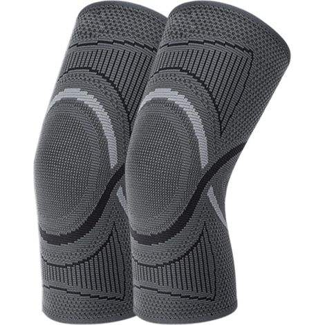 Genouillère De Compression - Support Articulaire Quatre Directions - Pour Course Yoga Randonnée - Lot De 2 (1/5)