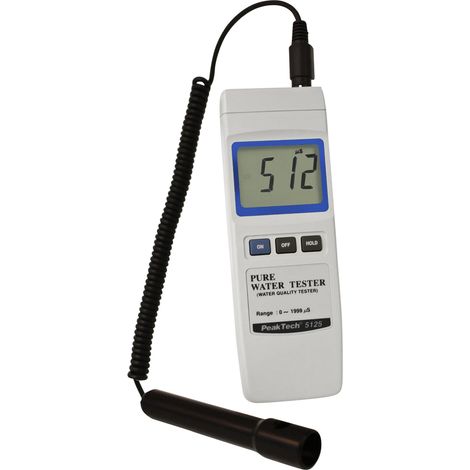Medidor peaktech p5125 sensor separado compensación temperatura